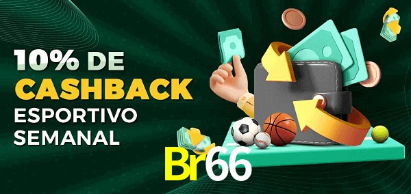 10% de bônus de cashback na Br66