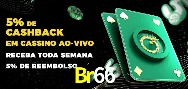 Promoções do cassino ao Vivo Br66